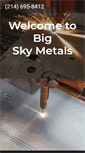 Mobile Screenshot of bigskymetals.com